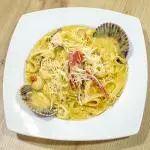 Fetuccini en Salsa de Mariscos