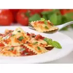 Ravioli de queso en Salsa Pomodoro