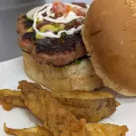 Pan con Hamburguesa