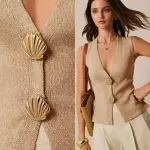 Chaleco beige