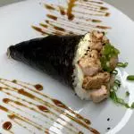 Temaki Salmão Maçaricado