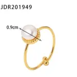 Anillo 1perla Chapa Oro18k