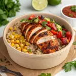 Peri-Peri Grilled Paneer Bowl