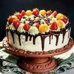 Torta de chocomenta