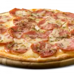 Pizza Lombo c/ Calabresa