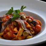Fettuccine a la putanesca