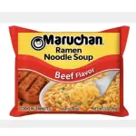 Sopa instantánea de carne