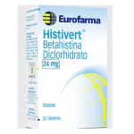 HISTIVERT 24MG 30 TABLETAS