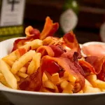 Porções de Fritas c/ Bacon