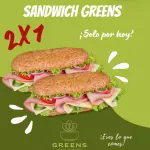 Sandwiche Greens 2x1
