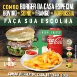 Combo Burger da Casa Especial