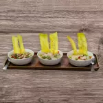 Trío de ceviches