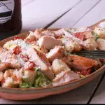 ENSALADA CESAR CON POLLO