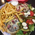 Lanche à moda da casa