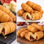 6 Tequeños Dulce de guayaba y muzza