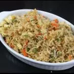 Manchurian Egg Fried Rice