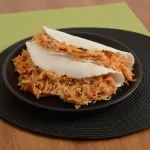 Tapioca de frango cremoso