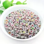 Cuentas blancas con estrellas
