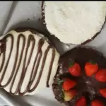3 discos de pizza brownie 8 fat cda