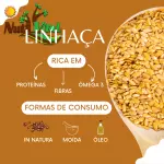 87 Linhaça Dourada em grão