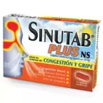 SINUTAB PLUS NS 12 TABLETAS