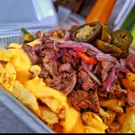 Papas con arrachera