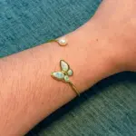 Pulsera rígida Mariposa
