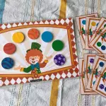 Juego Copia Patron Payaso