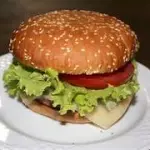 Hamburguesa sencilla