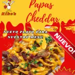 Papas cheddar