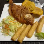 Almuerzo con Trucha o Mojarra
