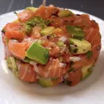 TARTAR DE SALMÓN FRESCO