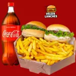 2 X - Tudo + Refri 1l + Batata frita