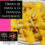 1 ORDEN DE PAPAS A LA FRANCESA