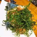 Temaki Filadélfia couve crispy