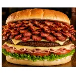 x calabresa com bacon