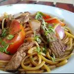 Tallarín Saltado De Lomo