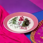 Chile Tradicional nogada rosa/blanca