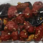 MANÍ DULCE CON UVAS PASAS