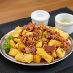 Mandioca cheddar e bacon 350g