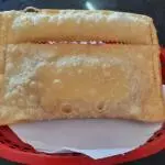 Pastel Frango, Queijo e Bacon com Borda