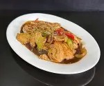 Pollo en salsa de ostion