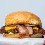 Americana + papas fritas