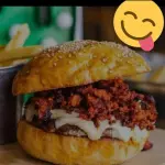 Hamburgesa  choriqueso