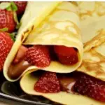 PANQUECA DE NUTELLA C/ MORANGO