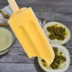 Picolé Mousse de  Maracujá