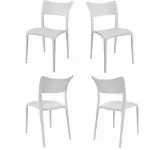 Pack de Silla Verona X4u negro