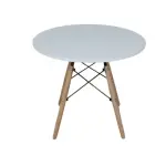 Mesa Kids Redonda Blanca 60cm