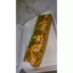 Big Hot de salmão grelhado