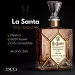 La Santa Rosa oro 24k